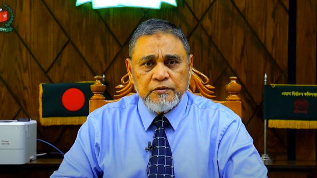 স্থানীয় সরকার নির্বাচনে রক্তপাত বন্ধ করাই আমাদের মূল লক্ষ্য : সিইসি