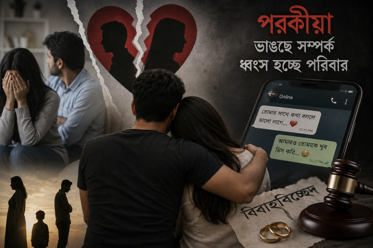 পরকীয়ায় জড়িয়ে পড়ার কারণ, সামাজিক সমস্যা ও উত্তরণের শিক্ষামূলক উপায়